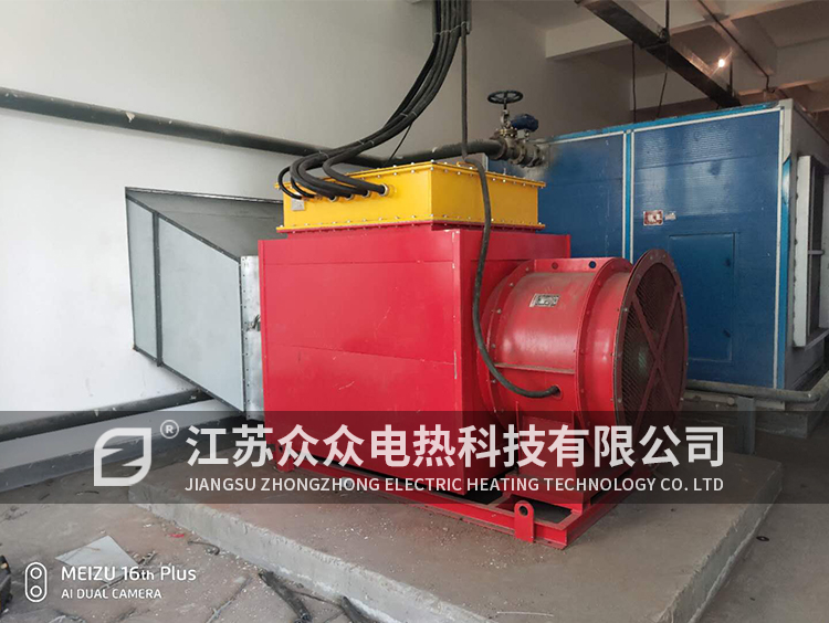 中國石化風道式電加熱工程